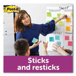 Pads in Energy Boost Collection Colors, 3" x 3", 90 Sheets/Pad, 5 Pads/Pack
