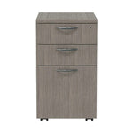 Alera Valencia Mobile Pedestal File Drawer, Legal/Letter, 15.88" x 20.5" x 28.39", Gray
