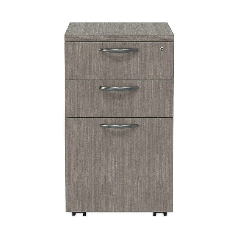 Alera Valencia Mobile Pedestal File Drawer, Legal/Letter, 15.88" x 20.5" x 28.39", Gray