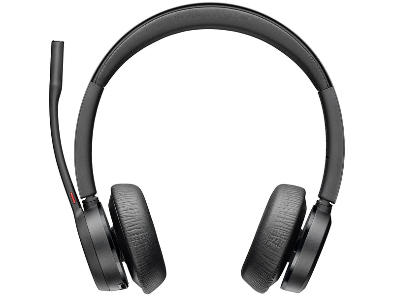 Poly Voyager 4300UC Series USB-A Bluetooth Stereo Phone & Computer Headset, Unified Communications Certified (76U49AA)