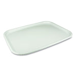 Laminated Foam Serving Tray, 18 x 14 x 0.91, White, 100/Carton