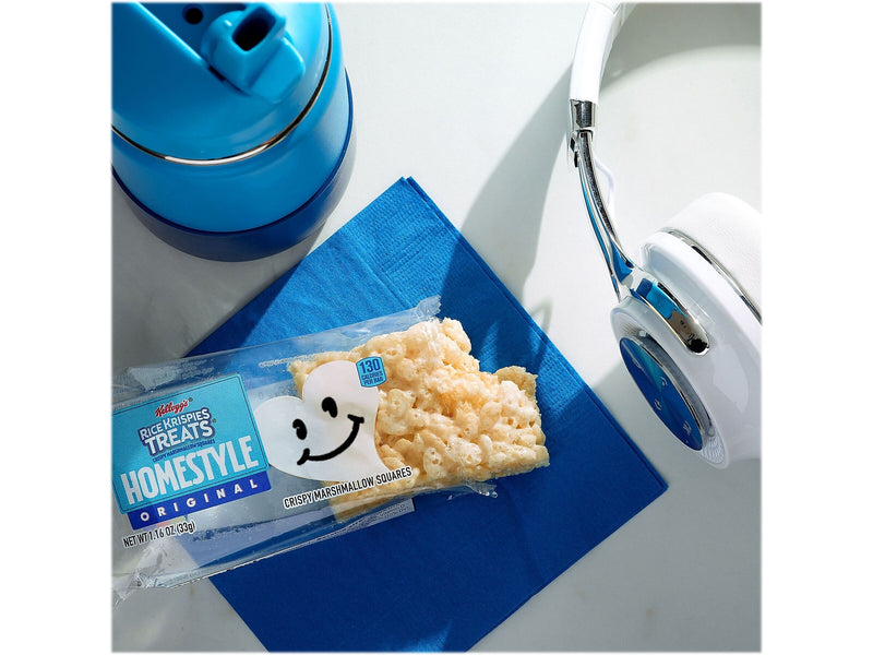 Kellogg's Rice Krispie Treats Homestyle Original Cereal Bar, 1.16 oz., 24 Bars/Box (KEE27140)