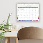 2025-2026 Blue Sky Star Confetti Bright 11" x 8.75" Academic Monthly Desk Pad Calendar (148671-A26)