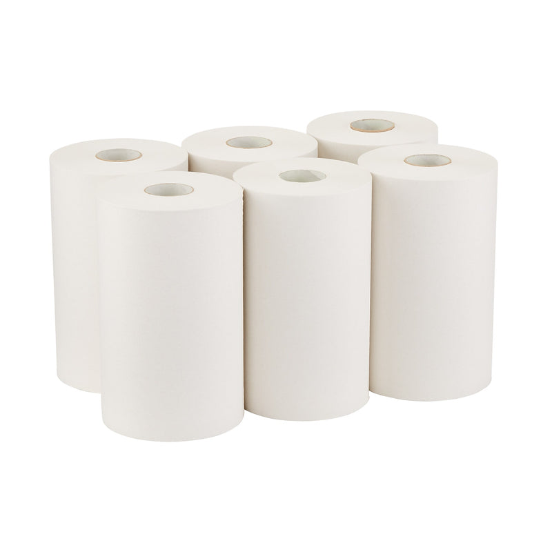 Pacific Blue Ultra Hardwound Paper Towels, 1-ply, 400 ft./Roll, 6 Rolls/Carton (26610)