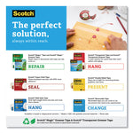 Transparent Tape, 1" Core, 0.75" X 27.77 Yds, Crystal Clear, 3/pack