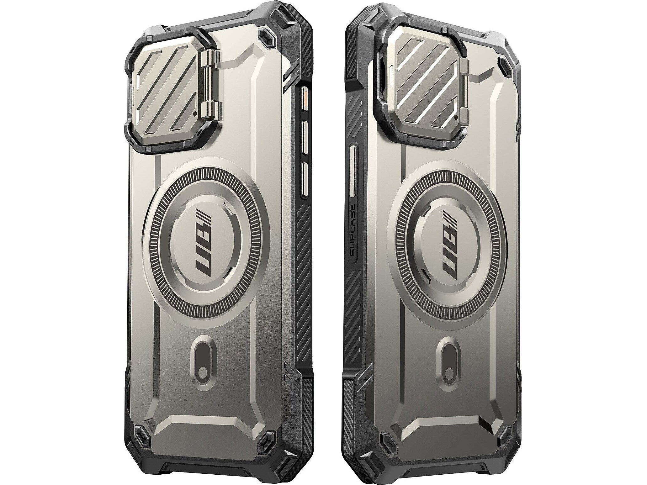 SUPCASE Unicorn Beetle MAG XT MagSafe Rugged Case for iPhone 15 Pro Max, Shock-Absorbing, Titan Gray