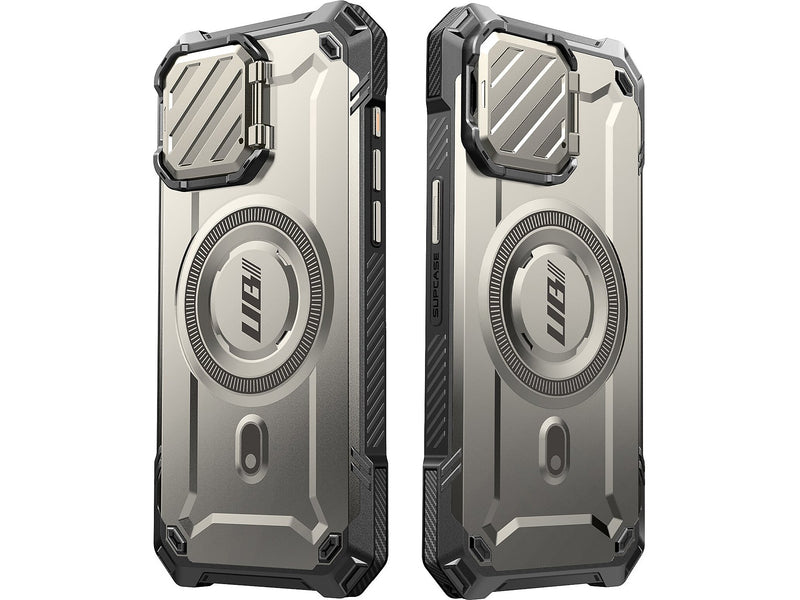 SUPCASE Unicorn Beetle MAG XT MagSafe Rugged Case for iPhone 15 Pro Max, Shock-Absorbing, Titan Gray