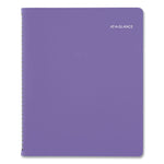 Beautiful Day Weekly/Monthly Planner, Vertical-Column Format, 11 x 8.5, Purple Cover, 13-Month: Jan 2025 to Jan 2026
