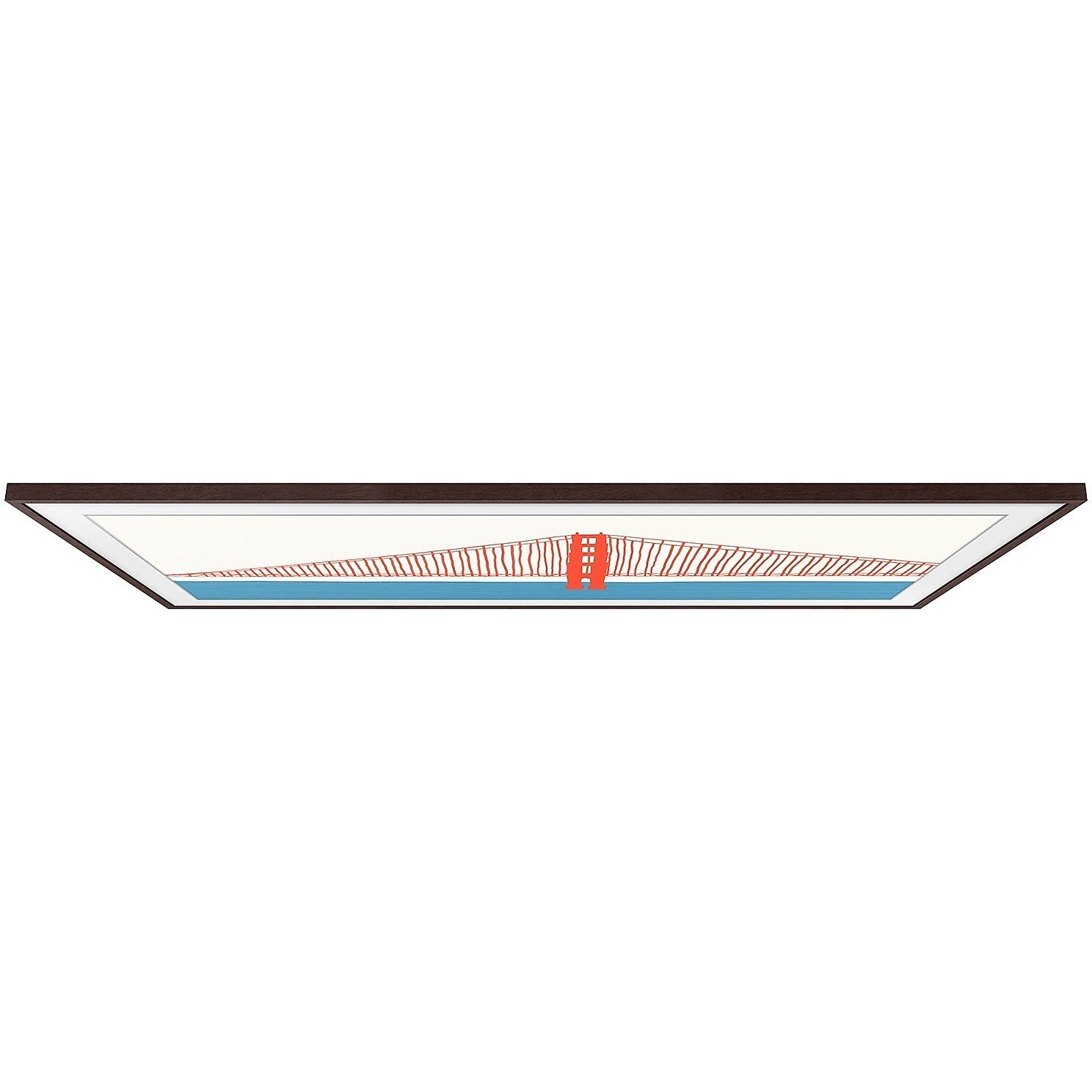 Samsung The Frame Customizable Bezel for 50" Frame TV (VG-SCFA50BWBZA)