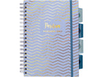 Pukka Pad Haze 5-Subject Notebooks, 7.4" x 9.84", Ruled, 100 Sheets, Assorted Colors, 3/Pack (9975(AST)-HZE)