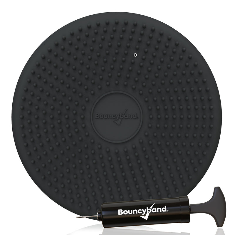 Bouncyband Little Sensory Wiggle Seat, Dark Gray (BBAWS27GY)