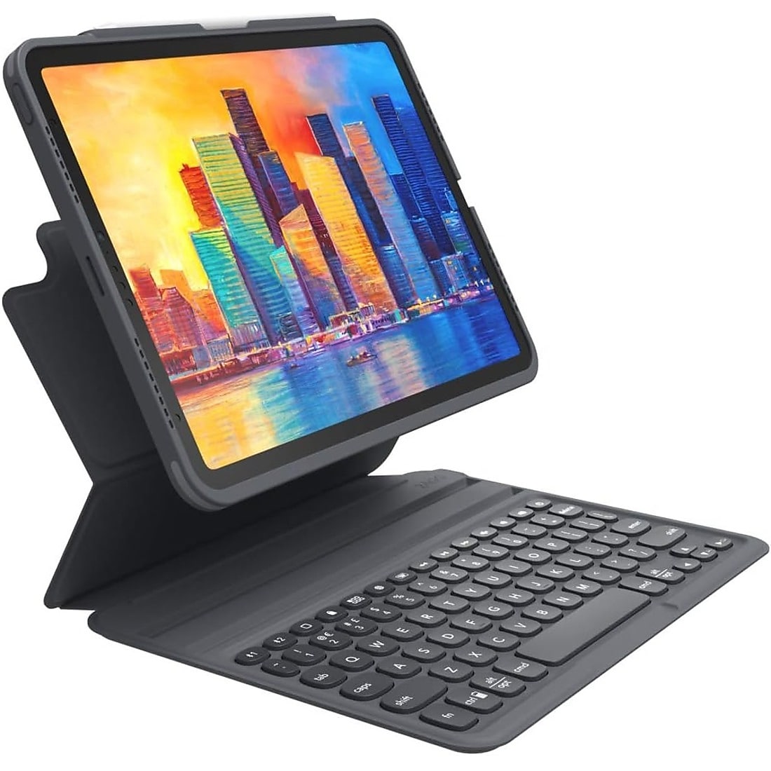 ZAGG Pro Keys Wireless Keyboard & Detachable Case For 11" iPad Pro (Gen 1, 2, 3, & 4) and iPad Air (10.9" Gen. 4 & 5), Midnight