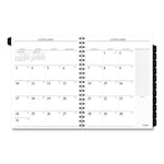 Executive Weekly/Monthly Planner Refill with 15-Minute Appointments, 11 x 8.25, White Sheets, 12-Month (Jan to Dec): 2025