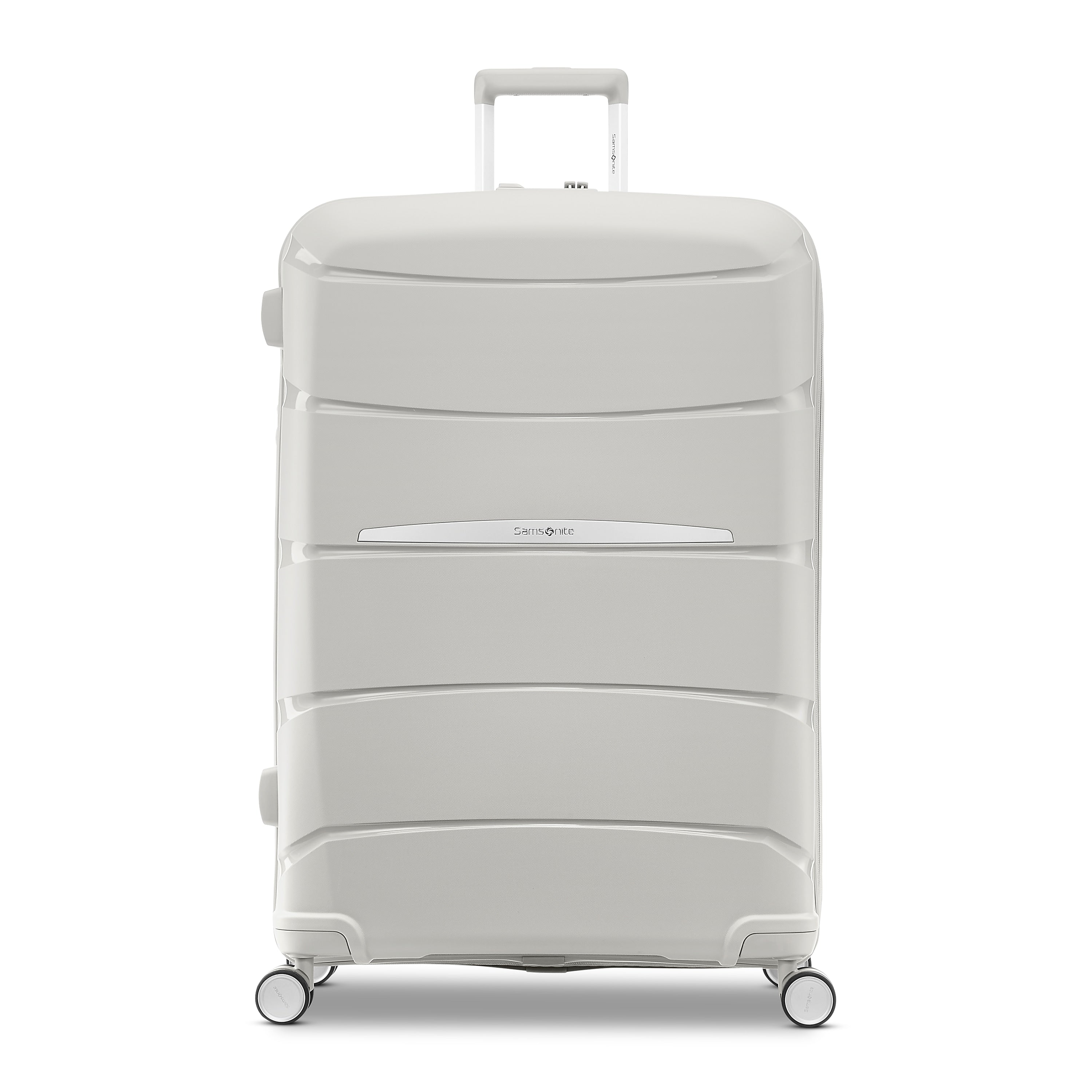 Samsonite Outline Pro 12.5" Hardside Suitcase, 4-Wheeled Spinner, Stone Grey (137395-1830)