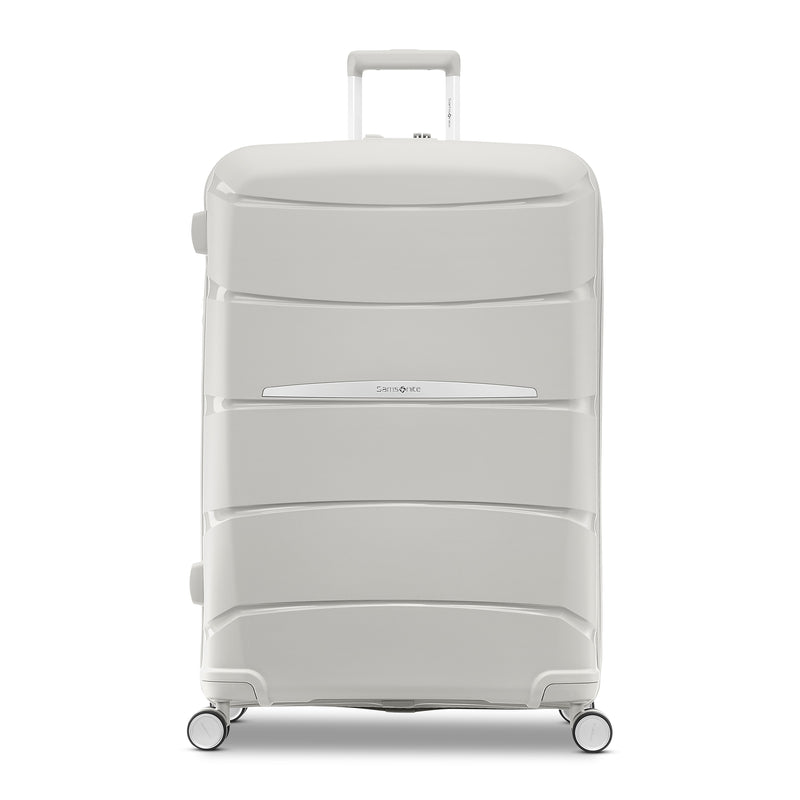 Samsonite Outline Pro 12.5" Hardside Suitcase, 4-Wheeled Spinner, Stone Grey (137395-1830)