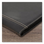 Executive Monthly Padfolio, 11 x 9, Black Cover, 13-Month: Jan 2025 to Jan 2026