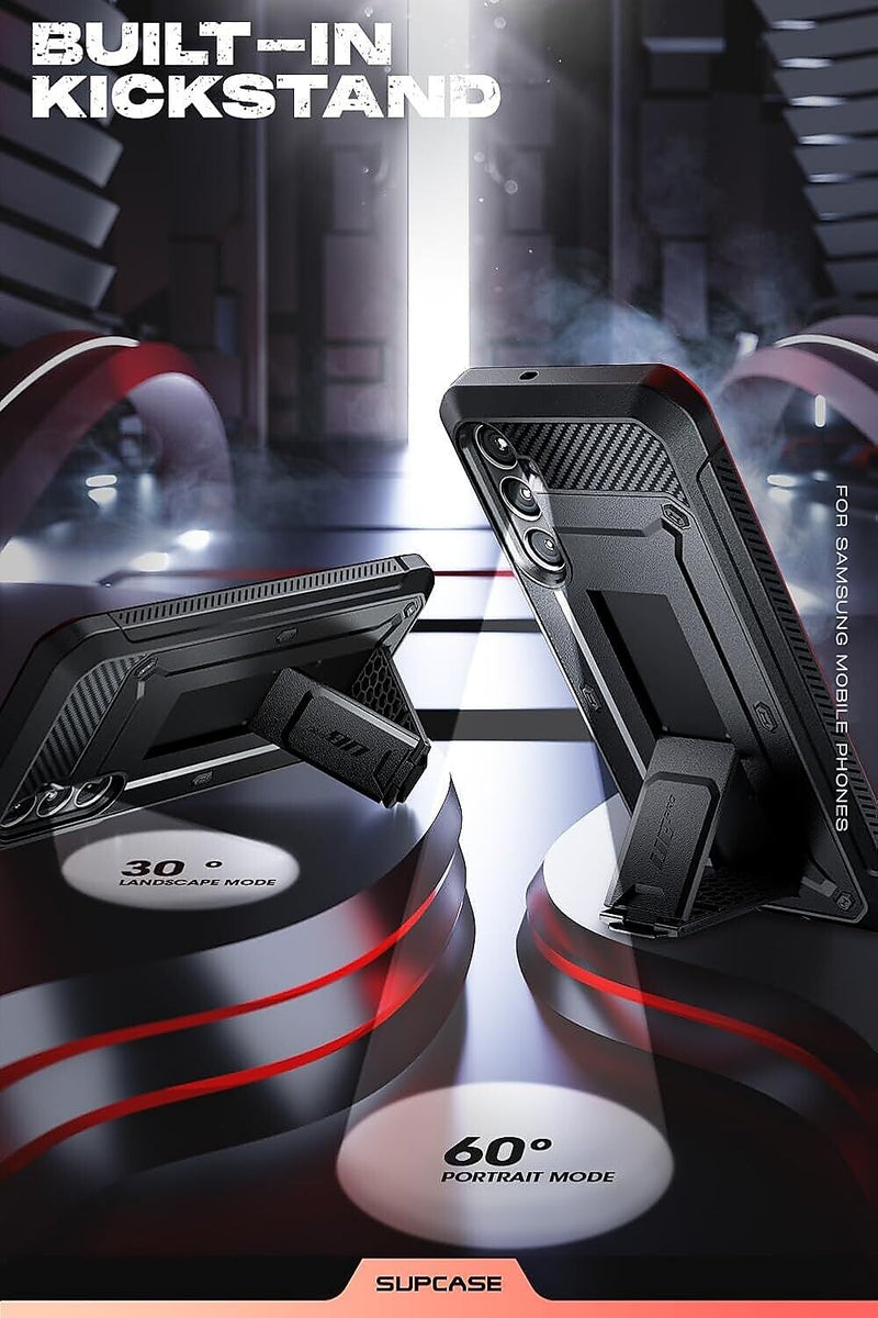 SUPCASE Rugged Case for Samsung Galaxy S24 FE, Shock Absorbing, Black (SUP-Galaxy2024-S24FE-UBProV2-SP-Black)