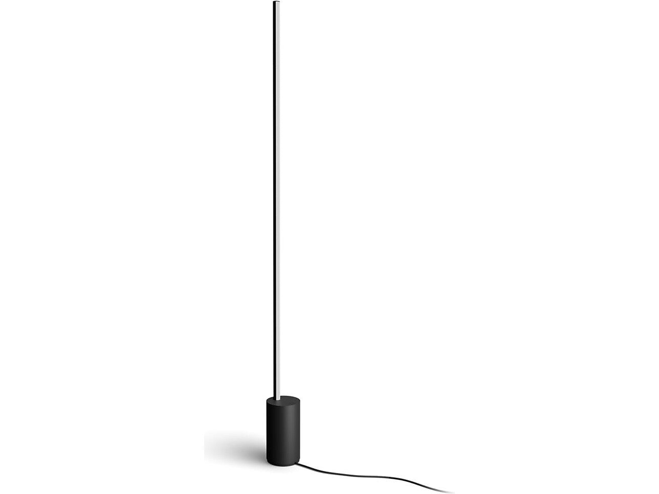 Philips Gradient Signe 57.4" LED Matte Black Floor Lamp with Stick Shade (569103)