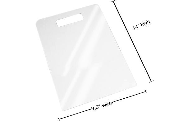 Nahanco Folding Board, Acrylic, 9.5" x 14", Large (FB1304)