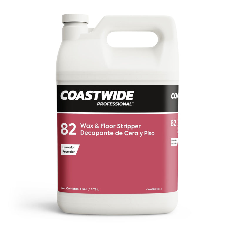 Coastwide Professional™ Floor Stripper Wax and Finish Remover #82, 3.78L, 4/Carton (CW820001-A)