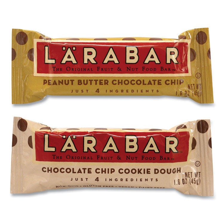 The Original Fruit and Nut Food Bar, Assorted Flavors, 1.6 oz Bar, 20 Bars/Box