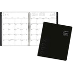 2026 AT-A-GLANCE Contemporary 9" x 11" Monthly Planner, Faux Leather Cover, Black (70-260X-05-26)