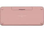 Logitech Pebble Keys 2 K380s Wireless Keyboard, Tonal Rose (920-011777)