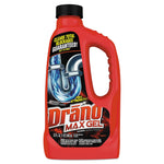 Drano Max Gel Clog Remover Degreaser, 32 oz., 12/Carton (694768)