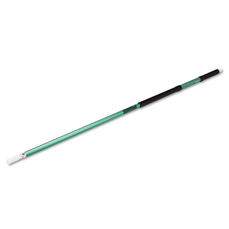 Easy Scrub Flat Mop Tool, 16" Wide Microfiber Head, 54" Green Aluminum Handle