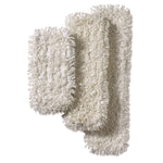 Easy Scrub Plus Flat Mop, Polyester/rayon, We, 5 1/2w X 18l, 10/pk, 4 Pk/ct