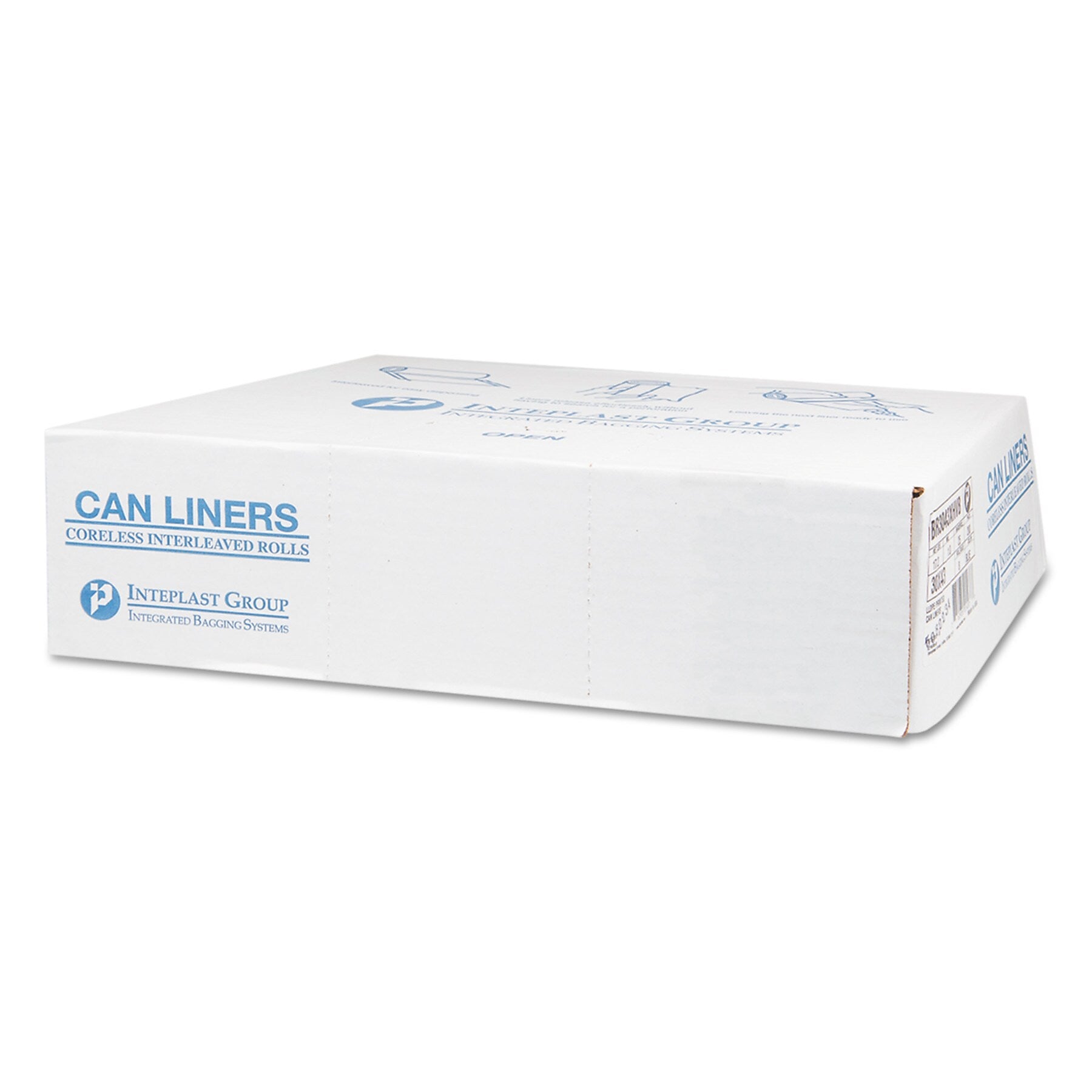 Inteplast Group 30 x 43 in. Low Density Liner, Blue,150 Per Case (IBSBR3043XHVB)