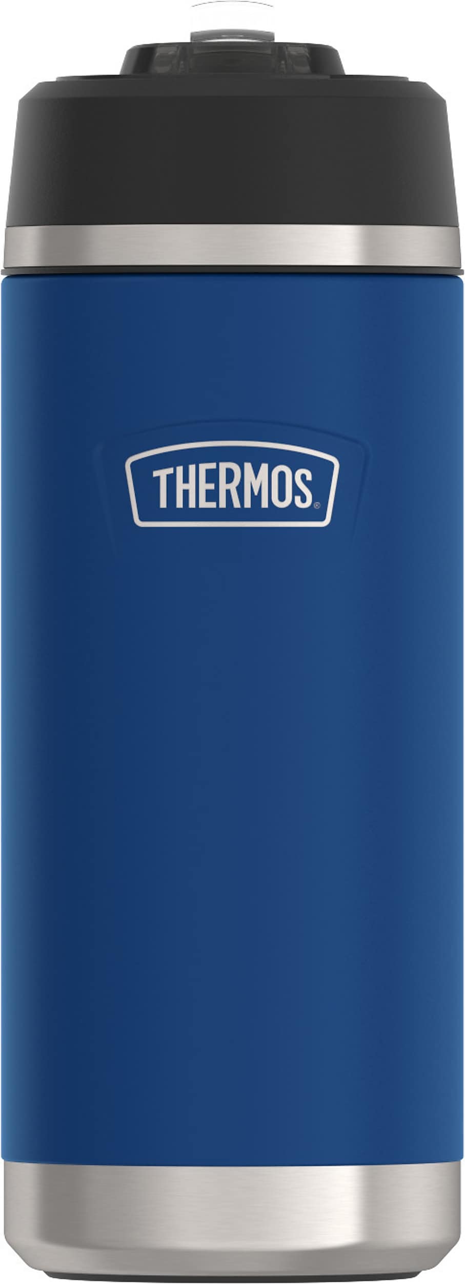 Thermos Icon Stainless Steel Vacuum Insulated Water Bottle, 18 oz., Navy (EAIS2512NV4)