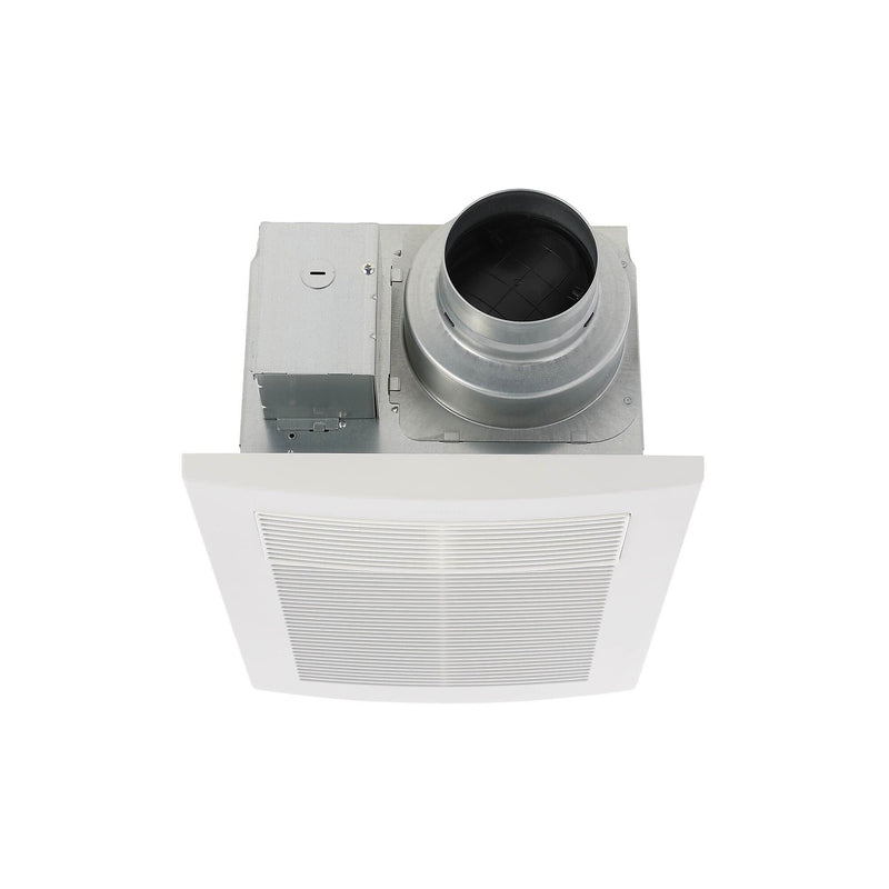 Panasonic WhisperWarm 5.1" - 6" Traditional Bathroom Fan, White (FV-0511VH1)