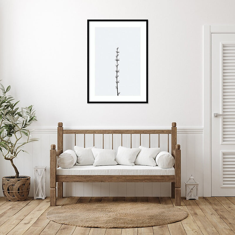 Amanti Art Retro Tennessee Botanical Print No 1 by Stephanie Klatt Wood Framed Wall Art Print, 30" x 41" (A42678254808)