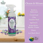 Absolute Green Eco-Friendly All-Purpose Cleaner, Lavender Spa Scent, 25 Fl Oz., 6/Carton (AG27-ST-6)