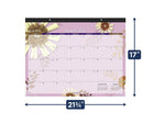 2024 AT-A-GLANCE Paper Flowers 21.75" x 17" Monthly Desk Pad Calendar (5035-24)