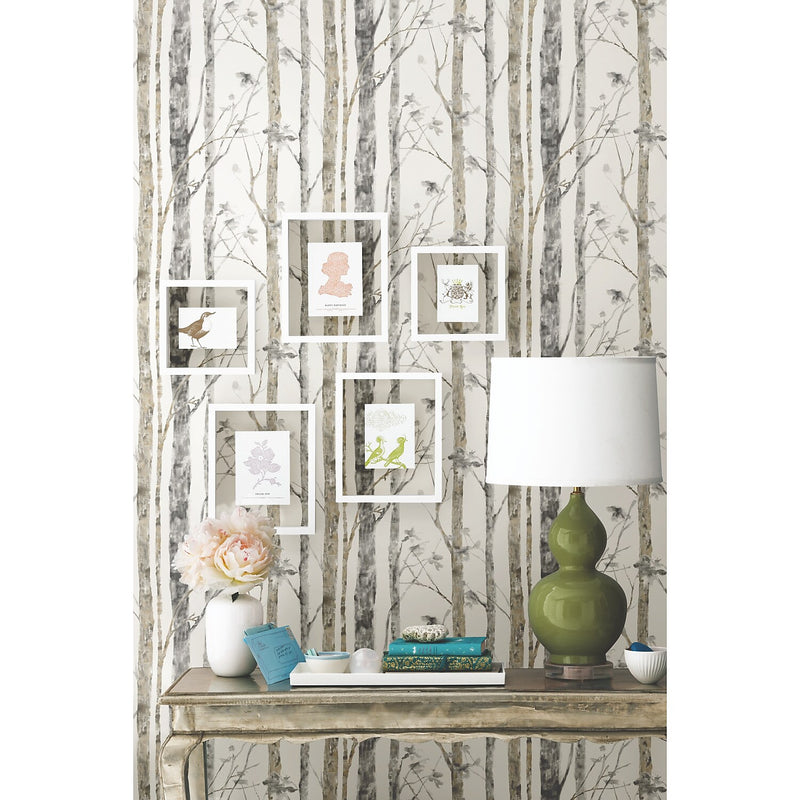 York Wallcoverings Birch Trees Peel and Stick Wallpaper (RMK9047WP)