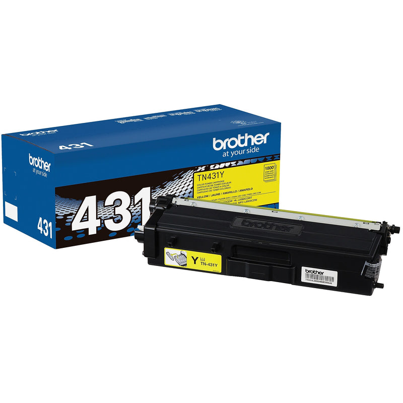 Brother TN-431 Yellow Standard Yield Toner Cartridge   (TN431Y)