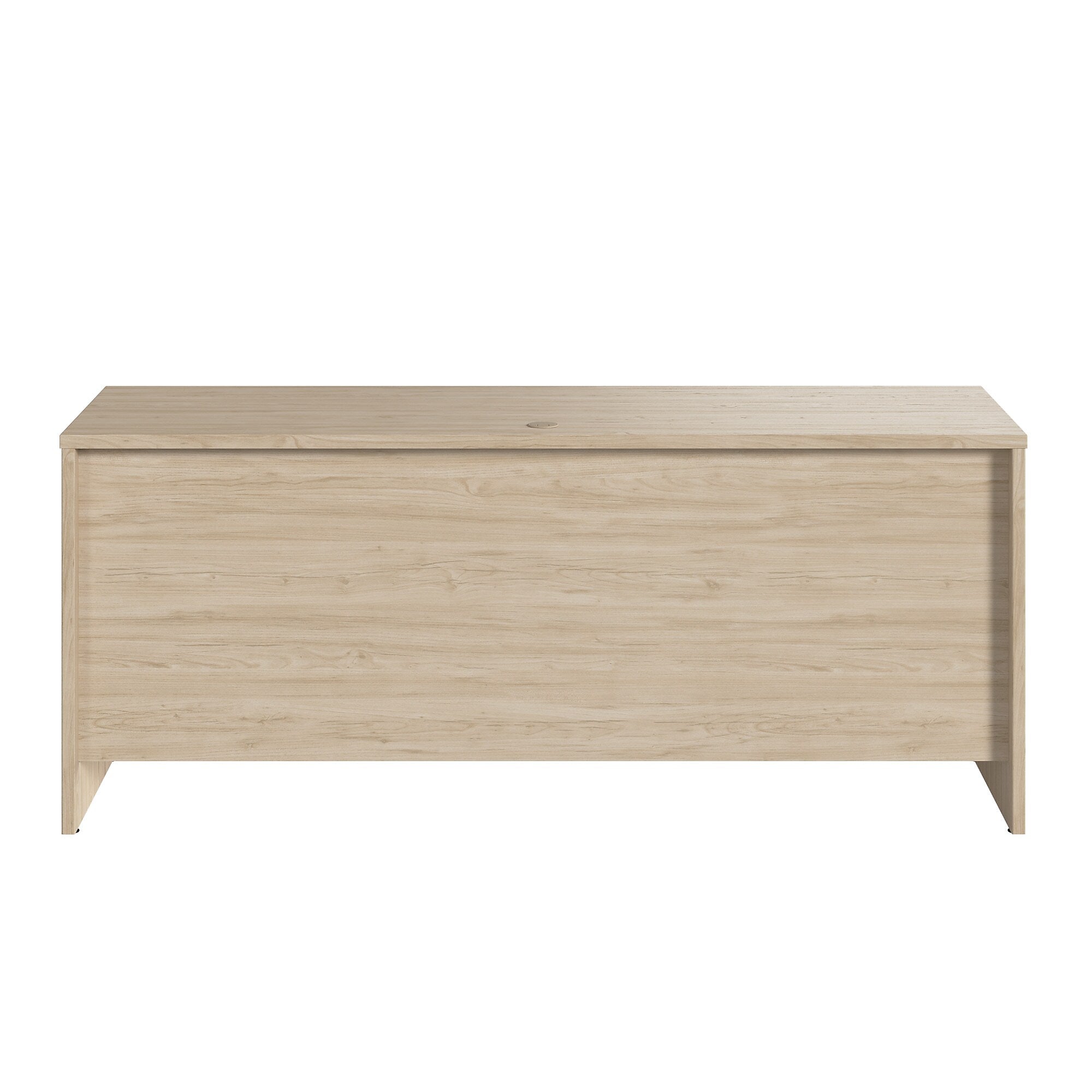 Bush Business Furniture Studio C 72"W Credenza Desk, Natural Elm (SCD372NE)