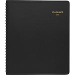 2026 AT-A-GLANCE 8.5" x 11" Daily Appointment Book, Faux Leather Cover, Black (70-214-05-26)
