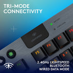 Logitech G Series G915 X LIGHTSPEED TKL Wireless Linear Gaming Keyboard, Black (920-012743)