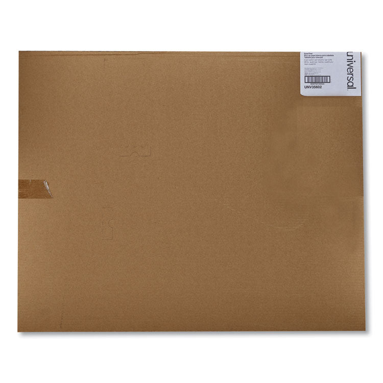 Easel Pads/Flip Charts, Quadrille Rule (1 sq/in), 27 x 34, White, 50 Sheets, 2/Carton