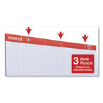 Easel Pads/Flip Charts, Quadrille Rule (1 sq/in), 27 x 34, White, 50 Sheets, 2/Carton