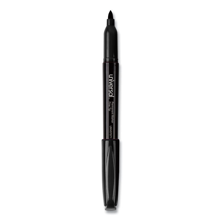 Pen-Style Permanent Marker Value Pack, Fine Bullet Tip, Black, 36/pack