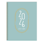 2026 TF Publishing Robin's Egg 9" x 11" Weekly & Monthly, Paperboard Cover, Multicolored (26-9710)