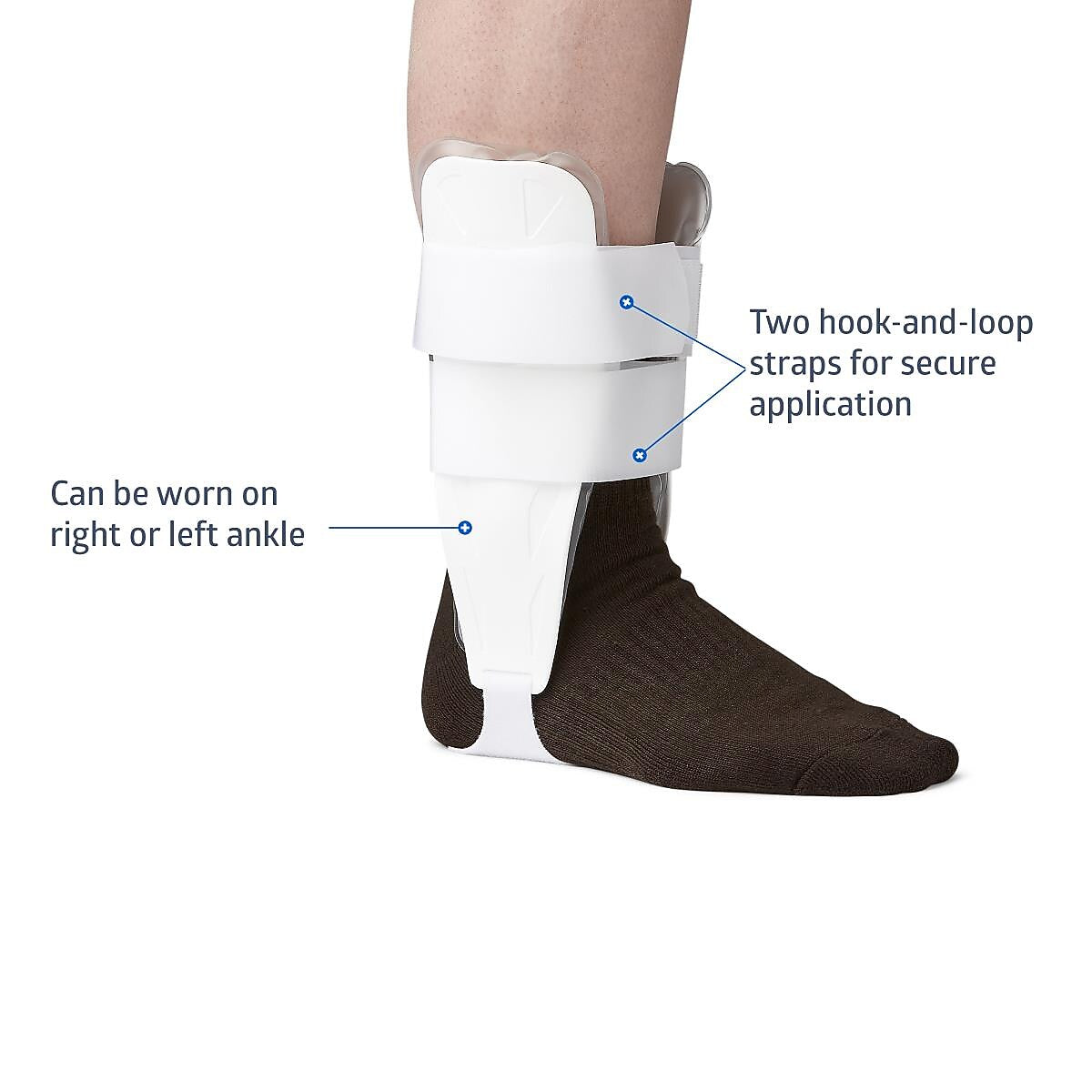 Curad Air and Gel Stirrup Ankle Splint, Regular (ORT27220)