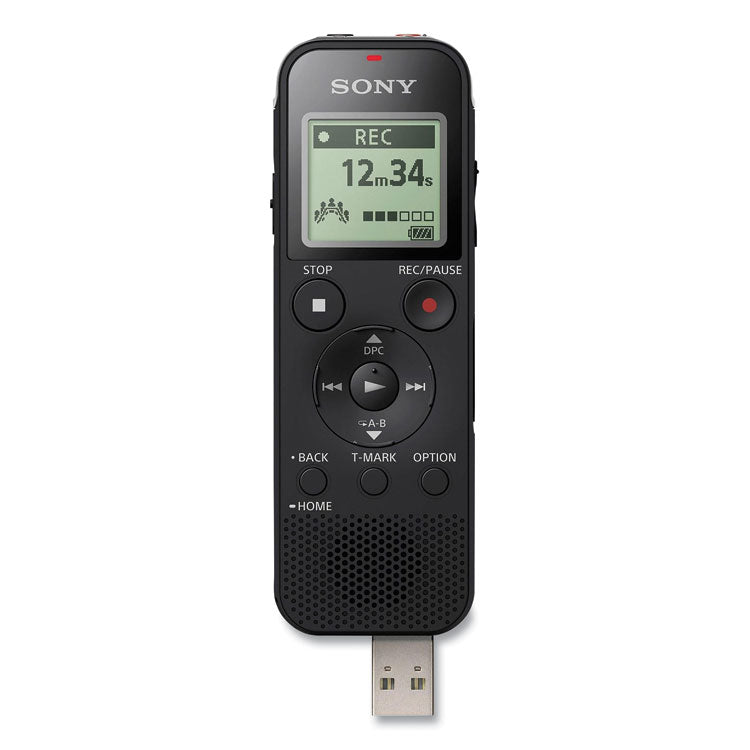 Icd-Px470 Digital Voice Recorder, 4 Gb, Black