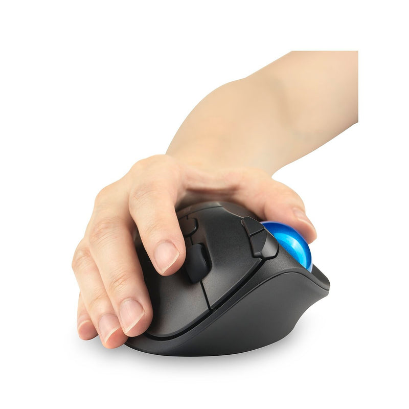 Kensington Pro Fit Ergo TB450 Trackball Mouse, Black (K72194WW)