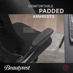 Beautyrest ErgoMax Ergonomic Mesh Swivel Task Chair, Black (60078-BLK)