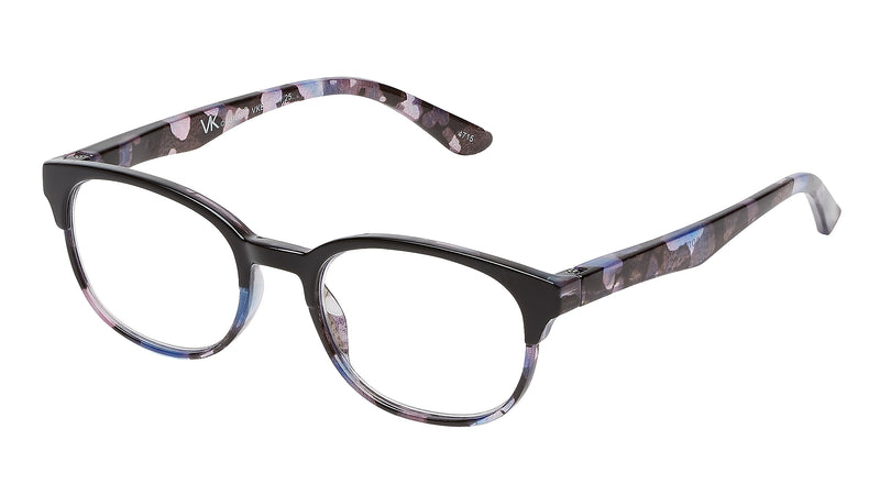 SAV VK Couture +1.50 Blue Light Reading Glasses, Pink Tort (EVKB01-150-691)